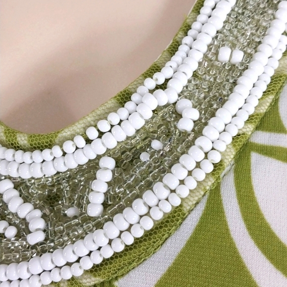 Apt. 9 Dress Sleeveless Beaded Neckline Casual Sz XL - Picture 3 of 6